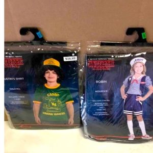 Stranger Things Kids Costume Lot. Size M/L NWT! Halloween 🎃